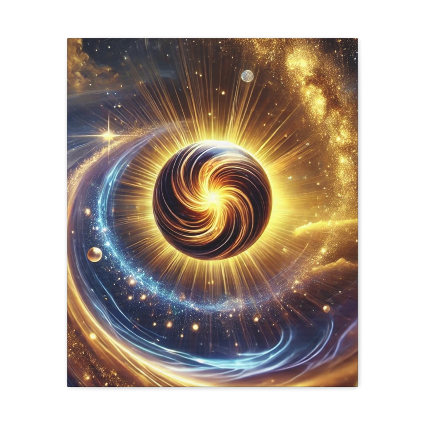 Energetic Orbs Art Canvas Ed. 13