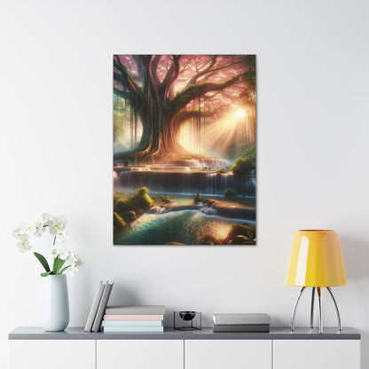 Trees of Light Art Canvas Ed. 23