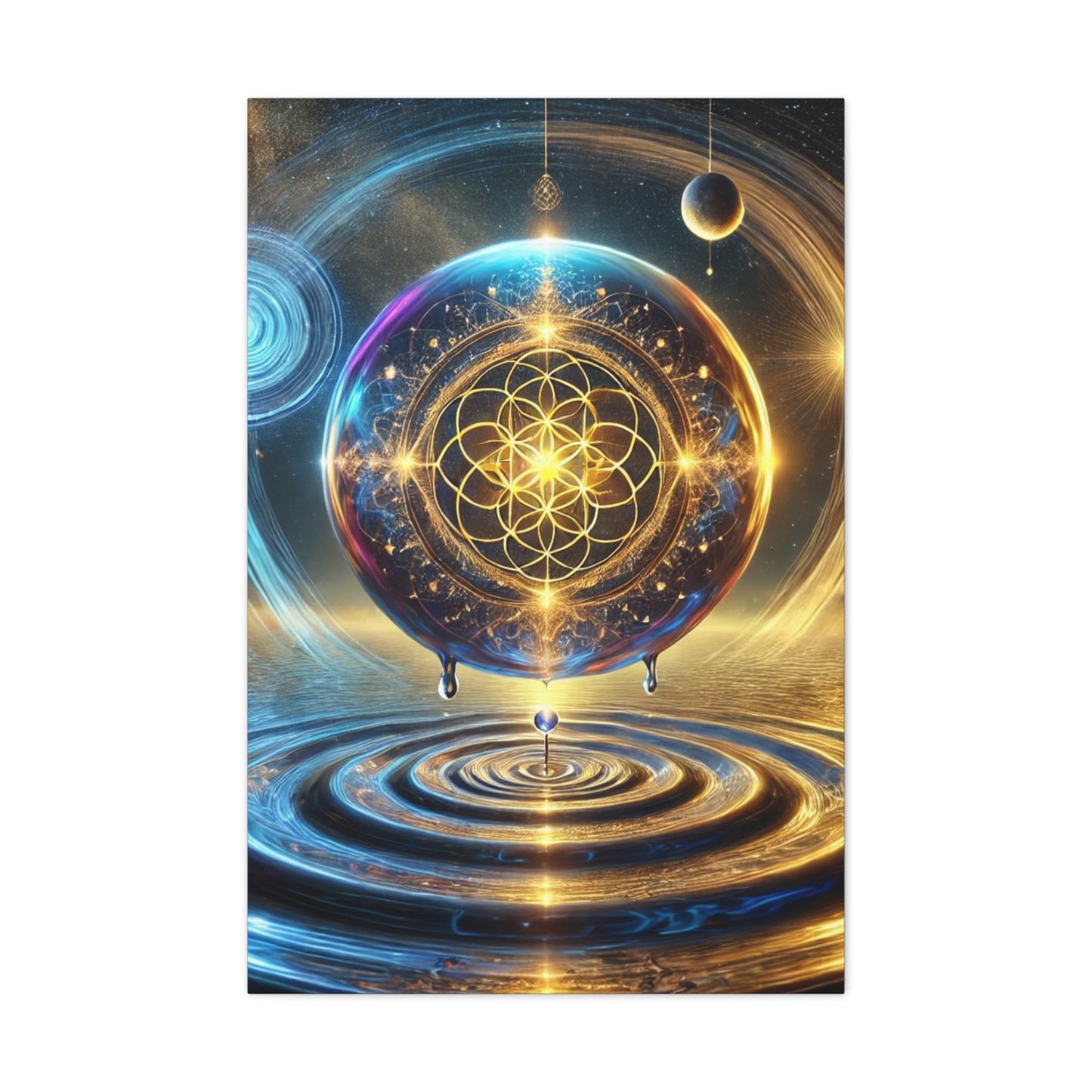 Sacred Geometry Art Canvas Ed. 25