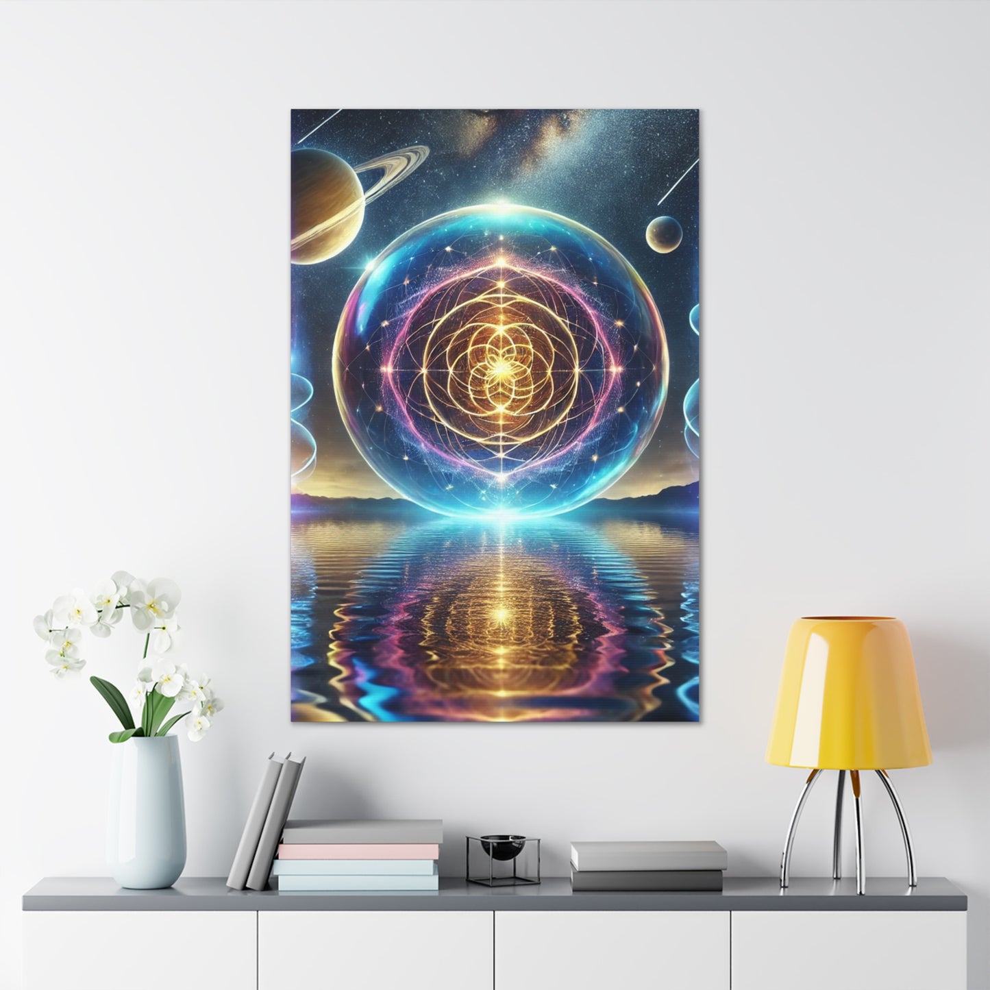 Sacred Geometry Art Canvas Ed. 16