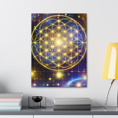 Sacred Geometry Art Canvas Ed. 73