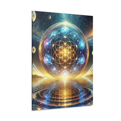 Sacred Geometry Art Canvas Ed. 12