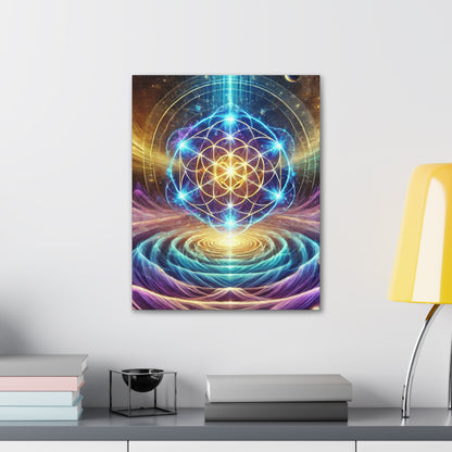 Sacred Geometry Art Canvas Ed. 4