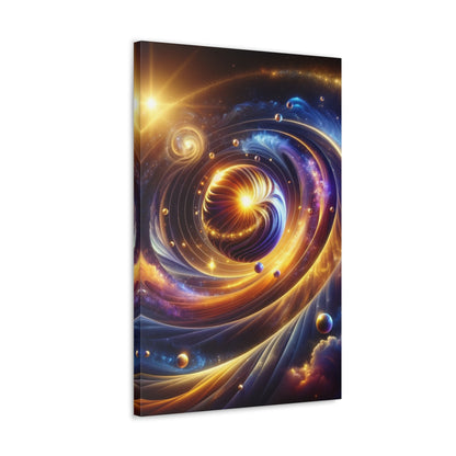 Energetic Orbs Art Canvas Ed. 5