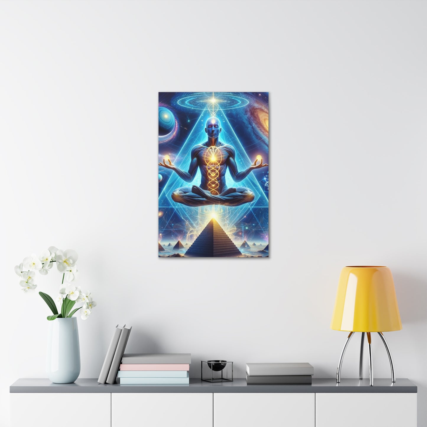 Quantum Entanglement Art Canvas Ed. 23