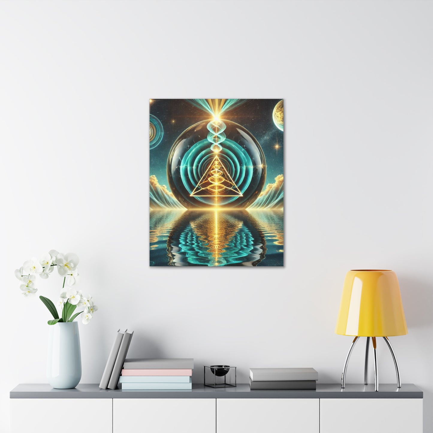 Sacred Geometry Art Canvas Ed. 36