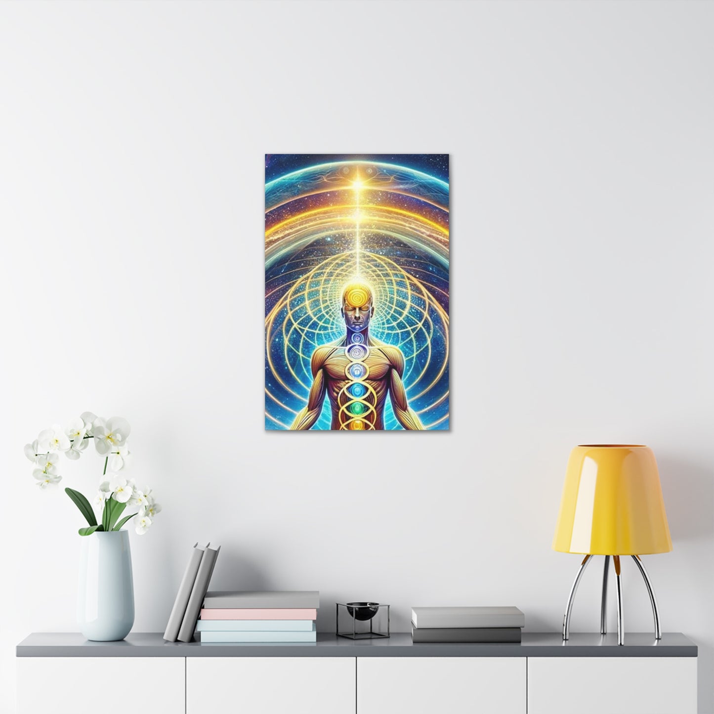 Quantum Entanglement Art Canvas Ed. 31