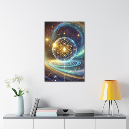 Sacred Geometry Art Canvas Ed. 56