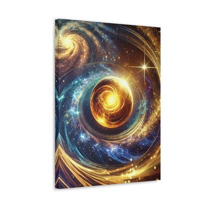 Energetic Orbs Art Canvas Ed. 7