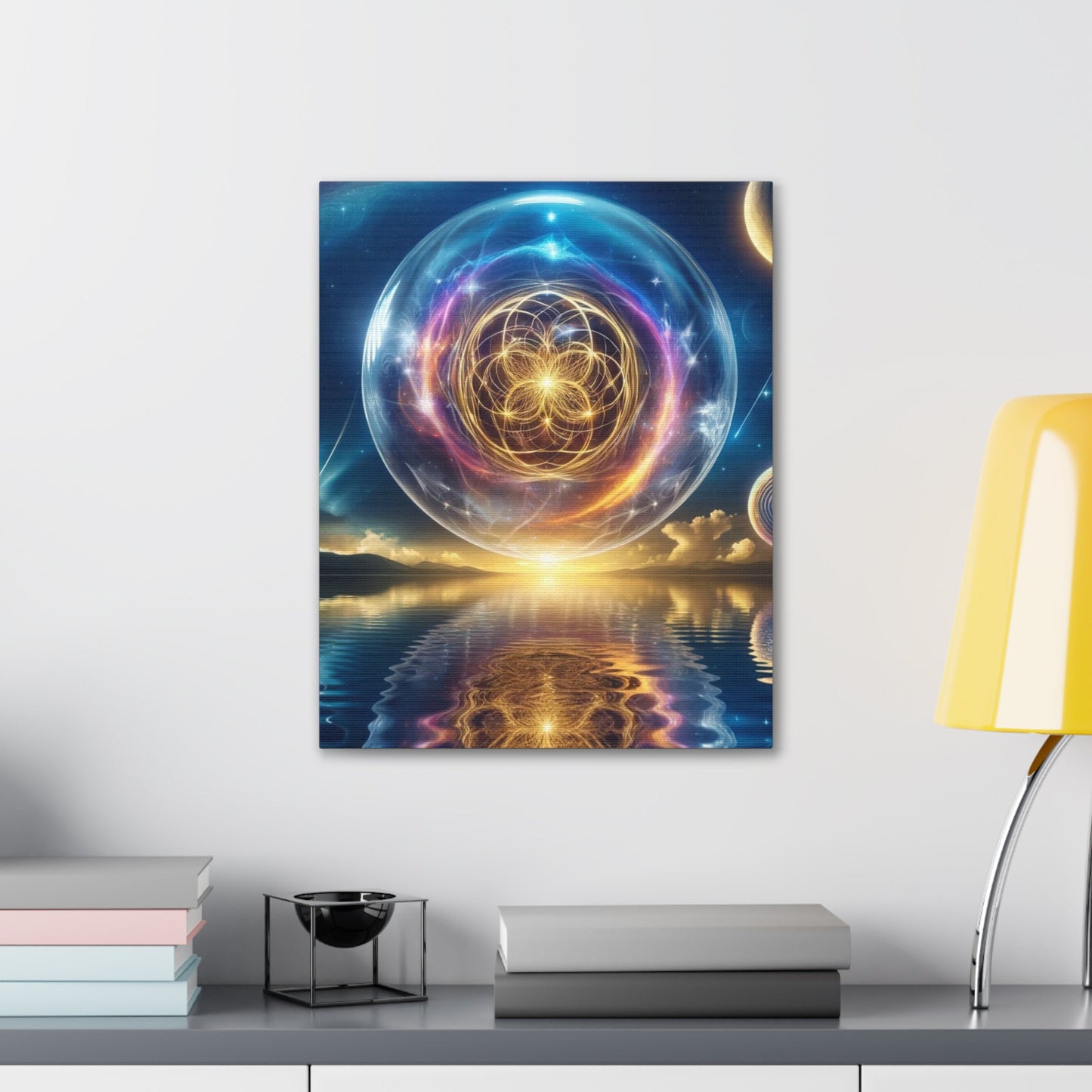 Sacred Geometry Art Canvas Ed. 15