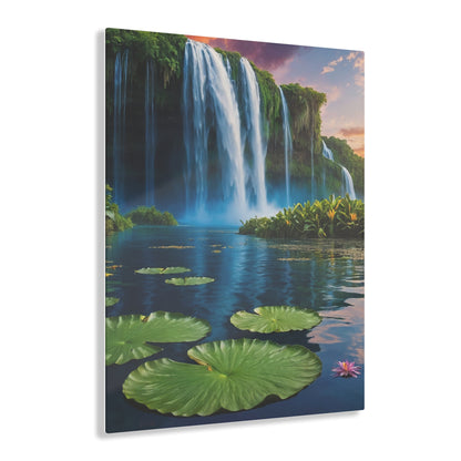 Blissful Lotus Acrylic Print Ed. 3