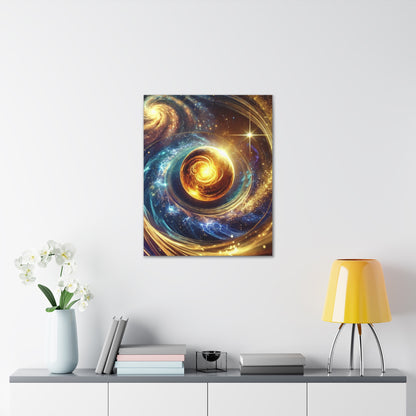 Energetic Orbs Art Canvas Ed. 7