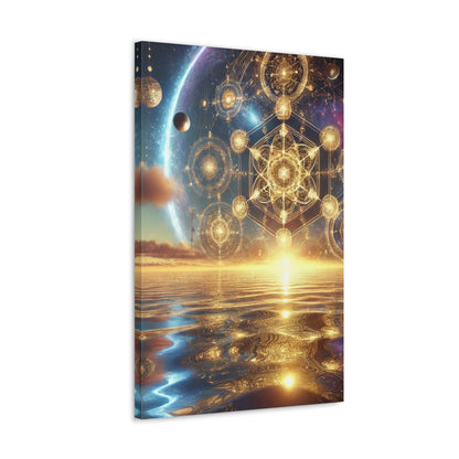 Sacred Geometry Art Canvas Ed. 94