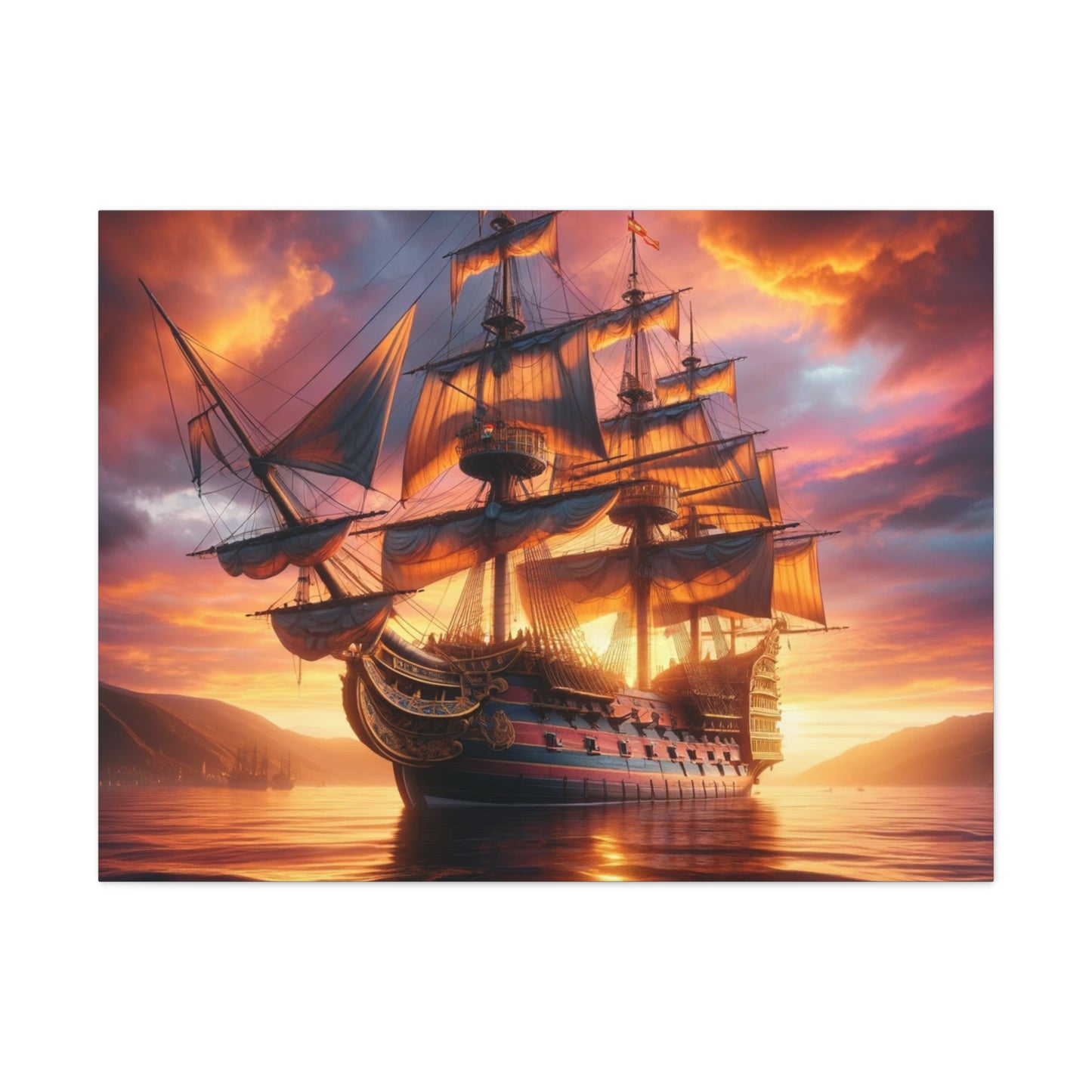 Voyage & Conquest Art Canvas Ed. 18