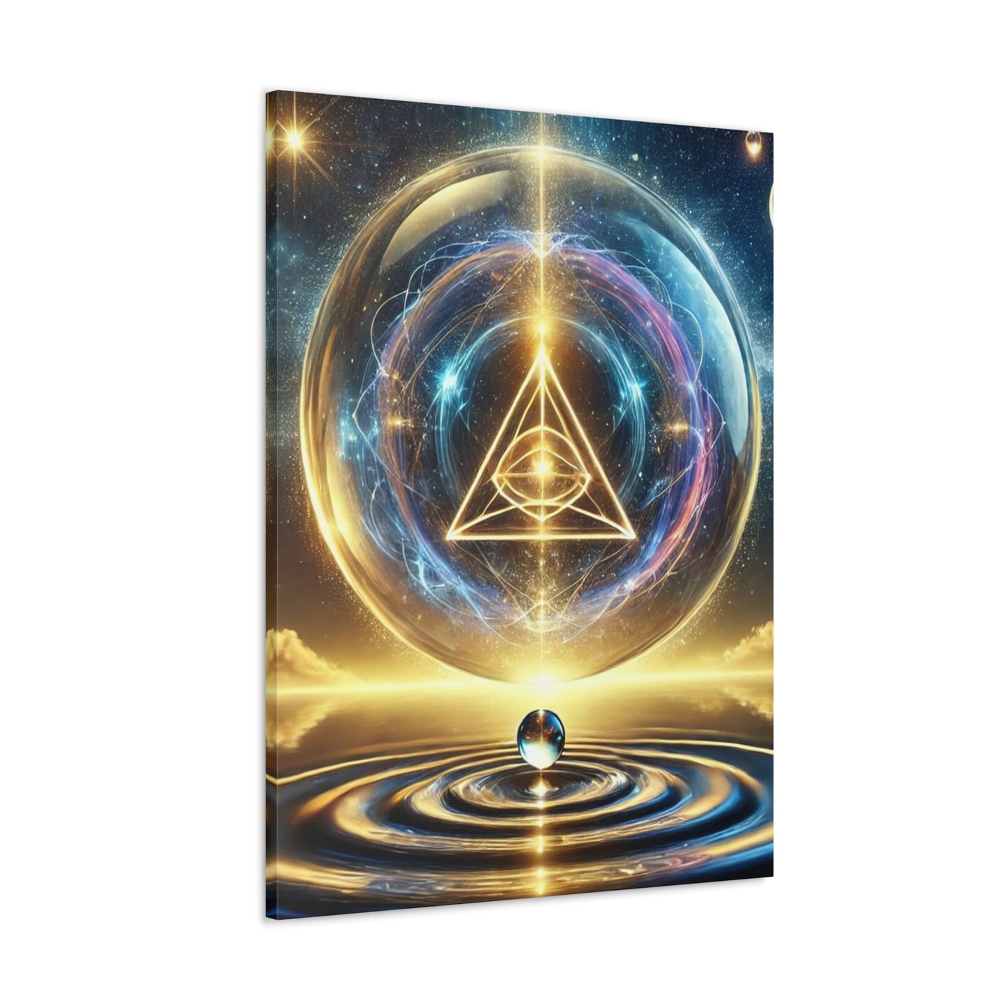 Sacred Geometry Art Canvas Ed. 33