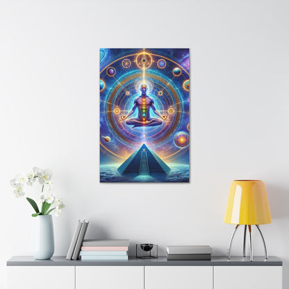 Quantum Entanglement Art Canvas Ed. 34