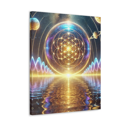 Sacred Geometry Art Canvas Ed. 11