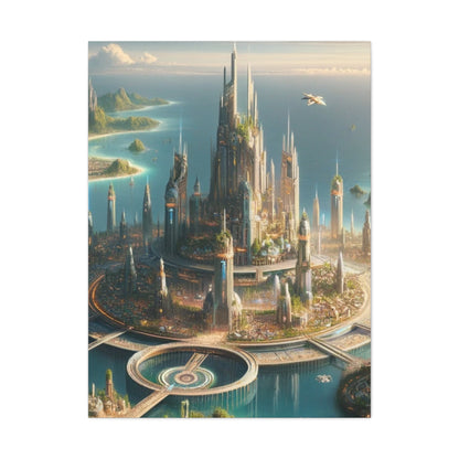 Dreams of Atlantis Art Canvas Ed. 7