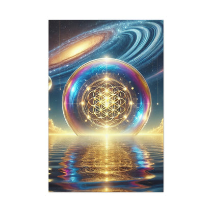 Sacred Geometry Art Canvas Ed. 21