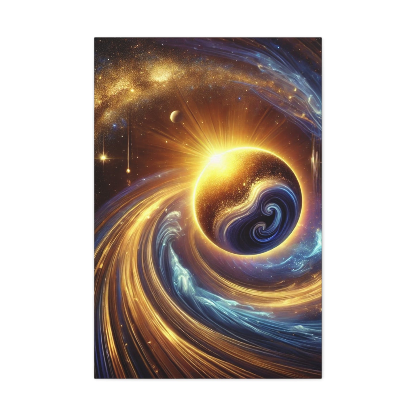 Energetic Orbs Art Canvas Ed. 17