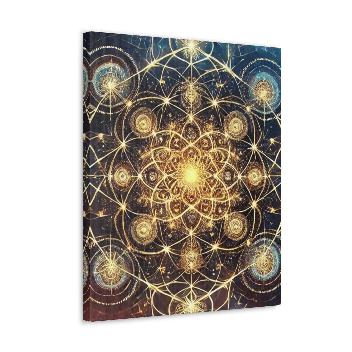 Sacred Geometry Art Canvas Ed. 75