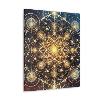 Sacred Geometry Art Canvas Ed. 75