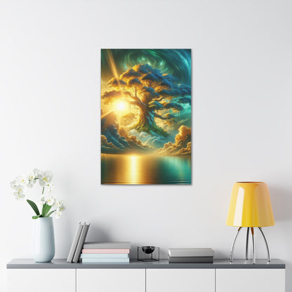 Trees of Light Art Canvas Ed. 25