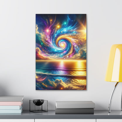 Serene Ocean Art Canvas Ed. 14