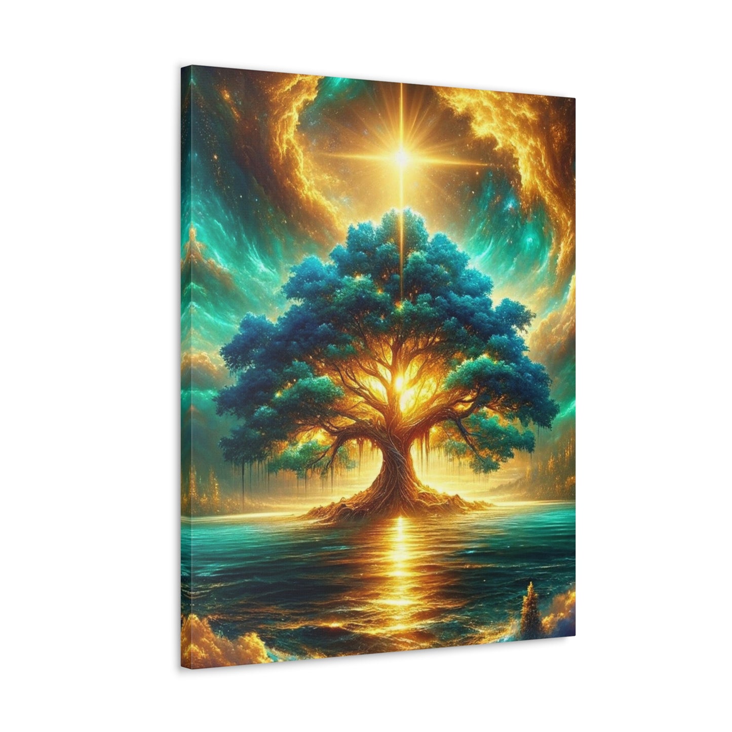 Trees of Light Art Canvas Ed. 10