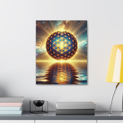 Sacred Geometry Art Canvas Ed. 47