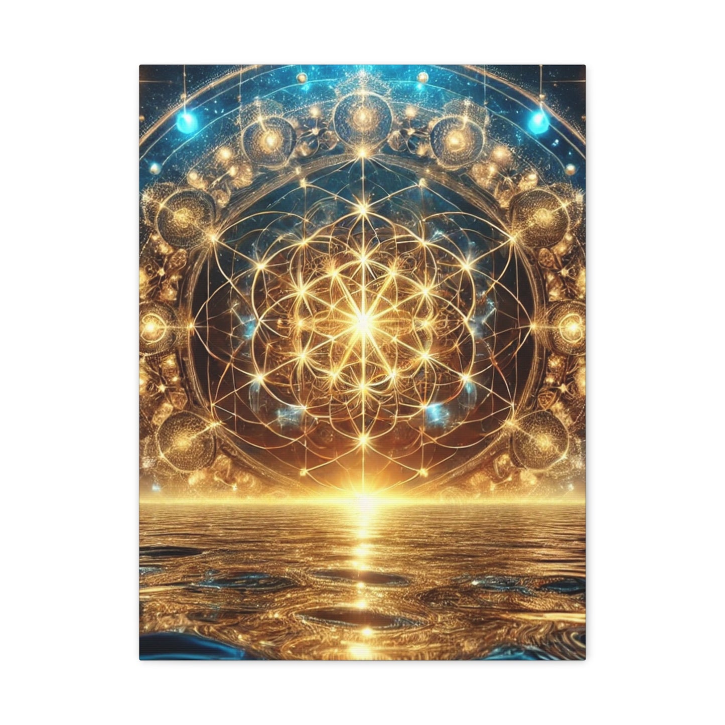 Sacred Geometry Art Canvas Ed. 97