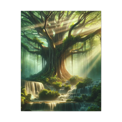 Trees of Light Art Canvas Ed. 22