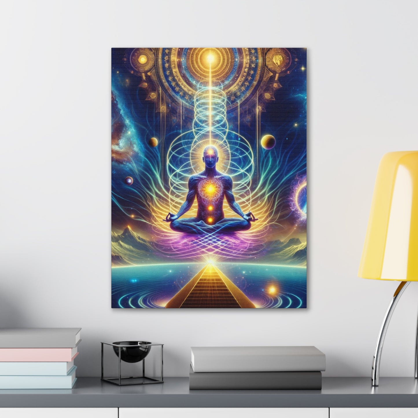 Quantum Entanglement Art Canvas Ed. 25