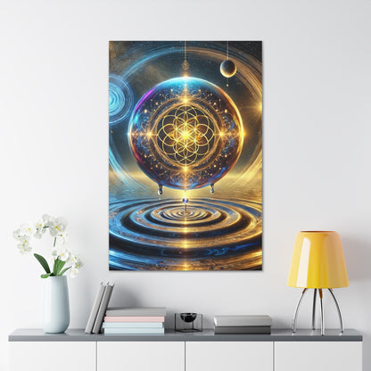 Sacred Geometry Art Canvas Ed. 25