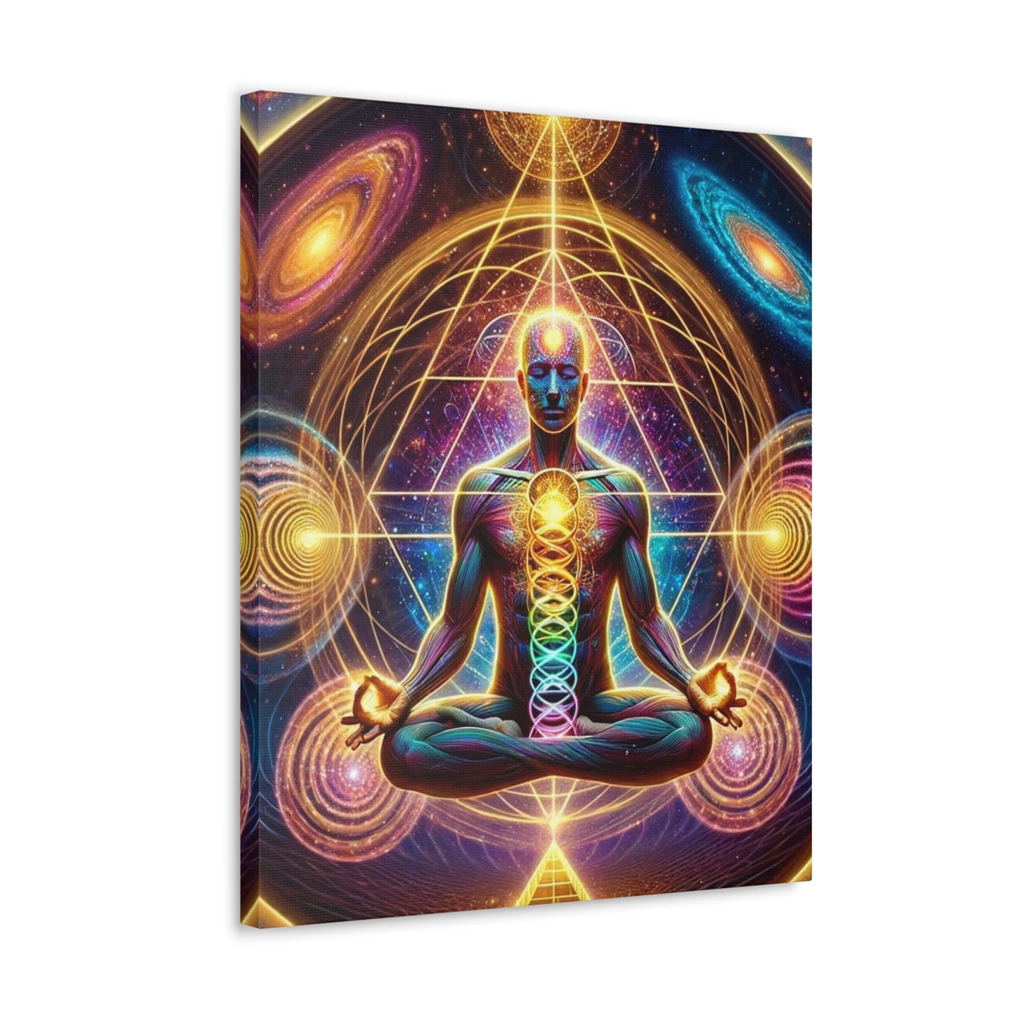 Quantum Entanglement Art Canvas Ed. 32