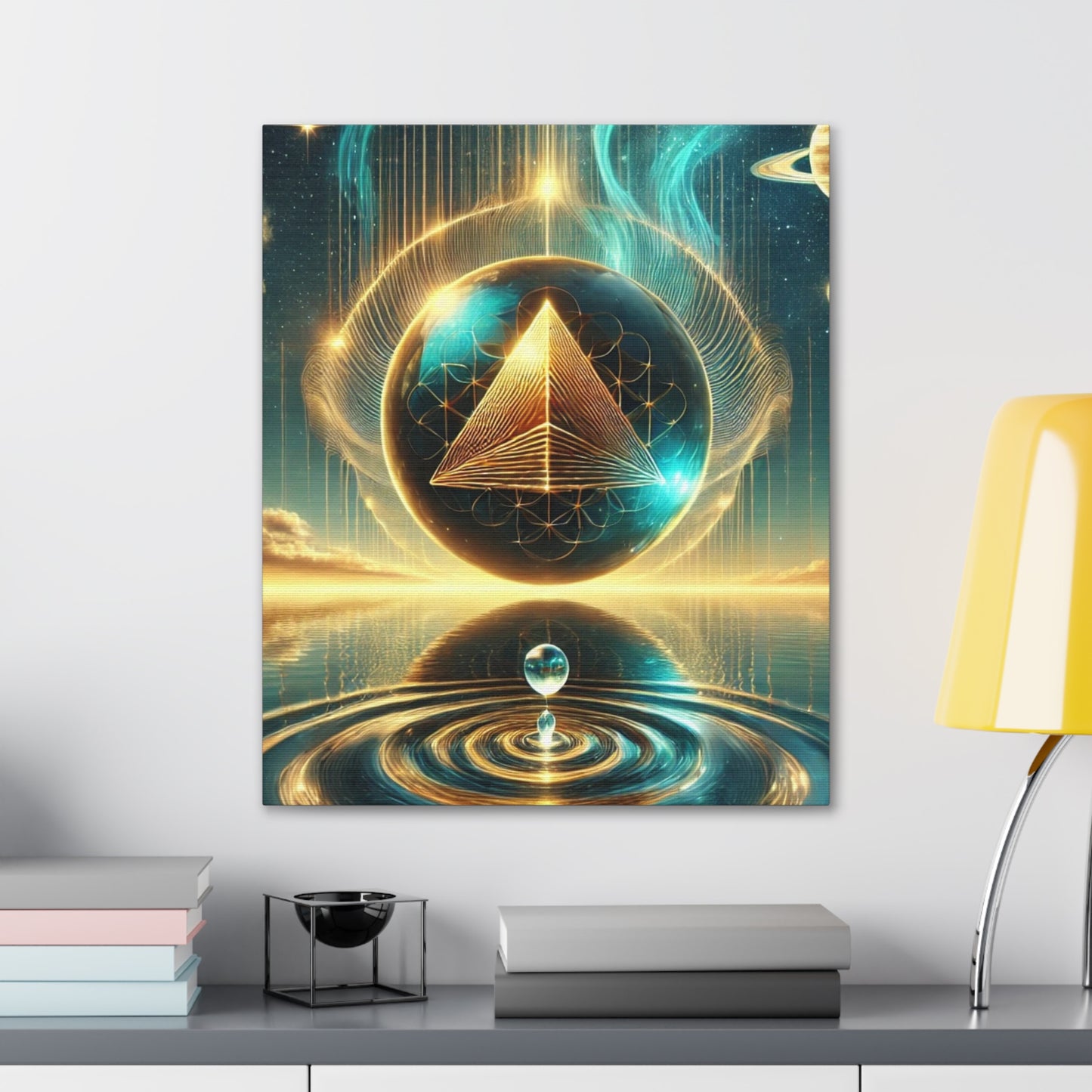 Sacred Geometry Art Canvas Ed. 35