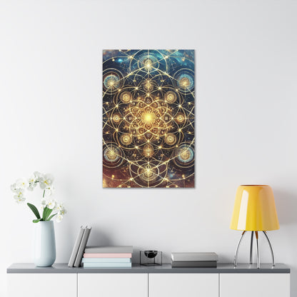 Sacred Geometry Art Canvas Ed. 75