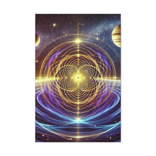 Sacred Geometry Art Canvas Ed. 7