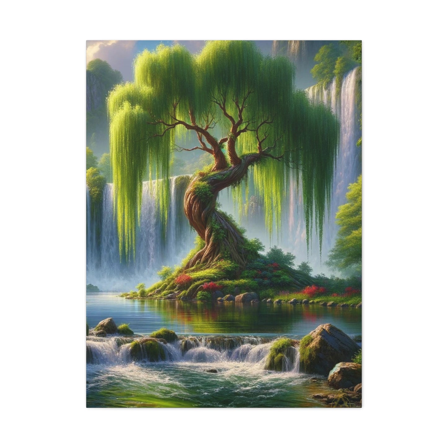 Trees of Light Art Canvas Ed. 17