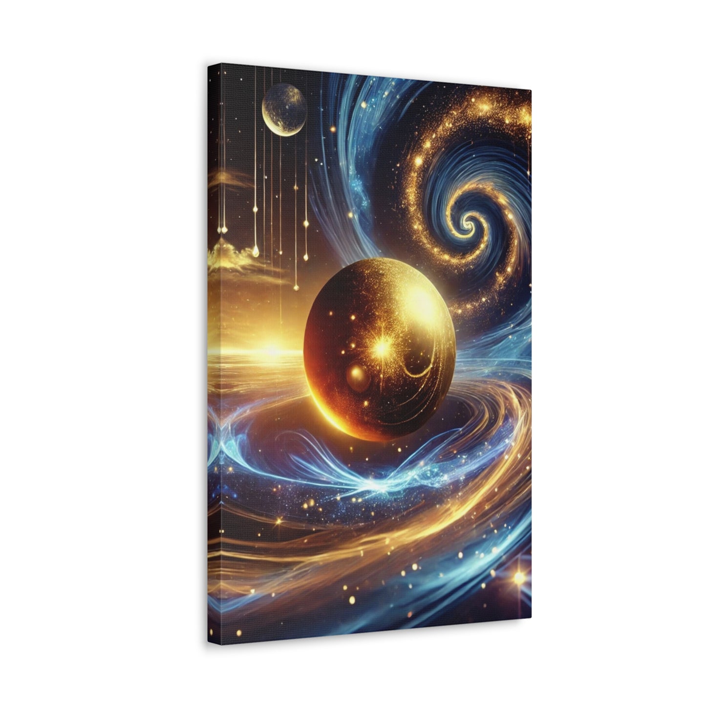 Energetic Orbs Art Canvas Ed. 6