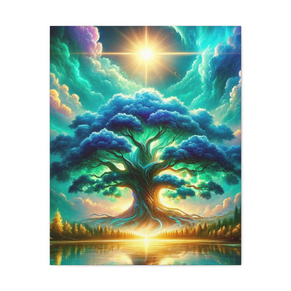 Trees of Light Art Canvas Ed. 13