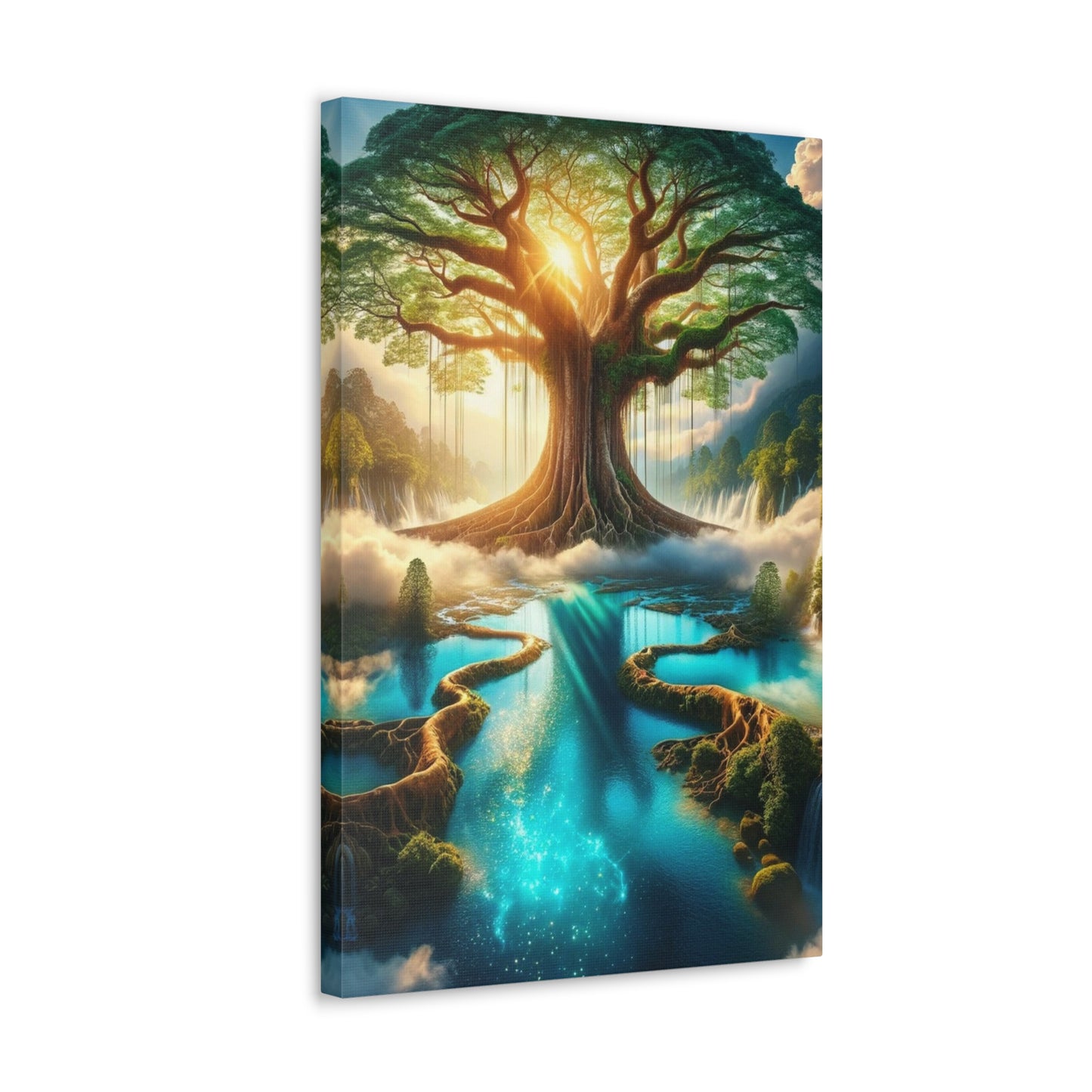 Trees of Light Art Canvas Ed. 11