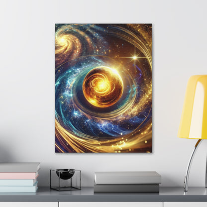 Energetic Orbs Art Canvas Ed. 7