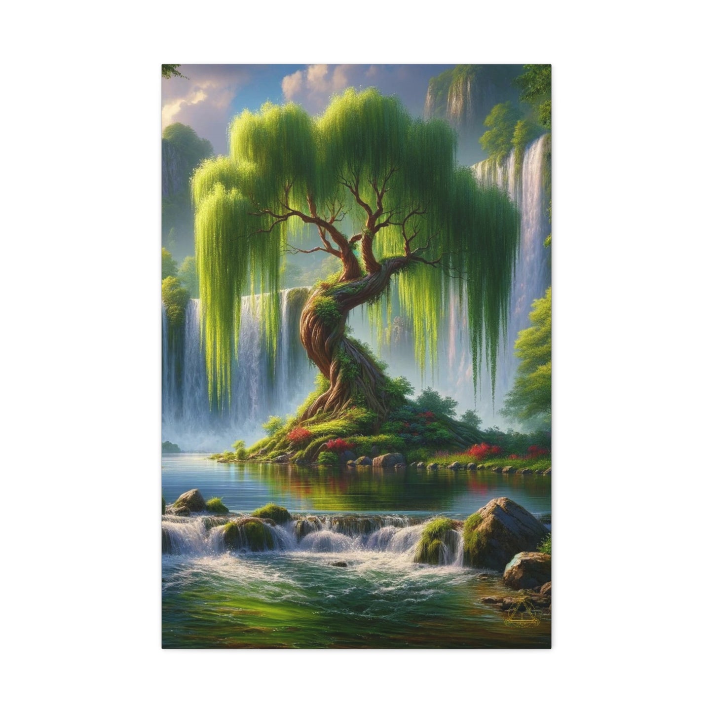 Trees of Light Art Canvas Ed. 17