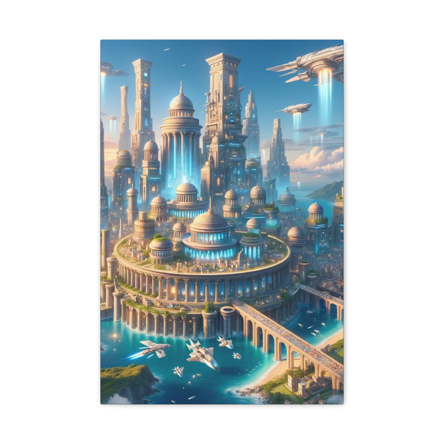 Dreams of Atlantis Art Canvas Ed. 3