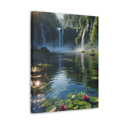 Majestic Waterfalls Art Canvas Ed. 6