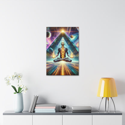 Quantum Entanglement Art Canvas Ed. 13