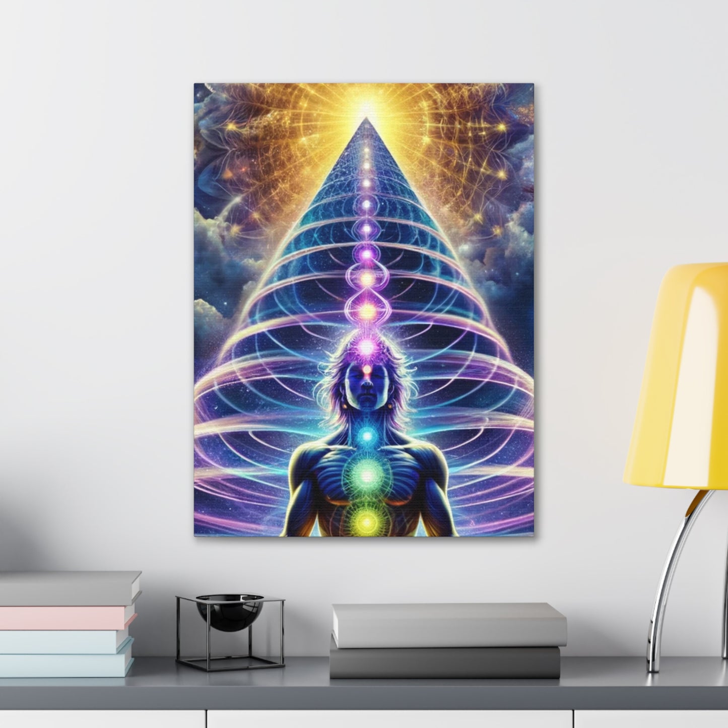 Quantum Entanglement Art Canvas Ed. 8