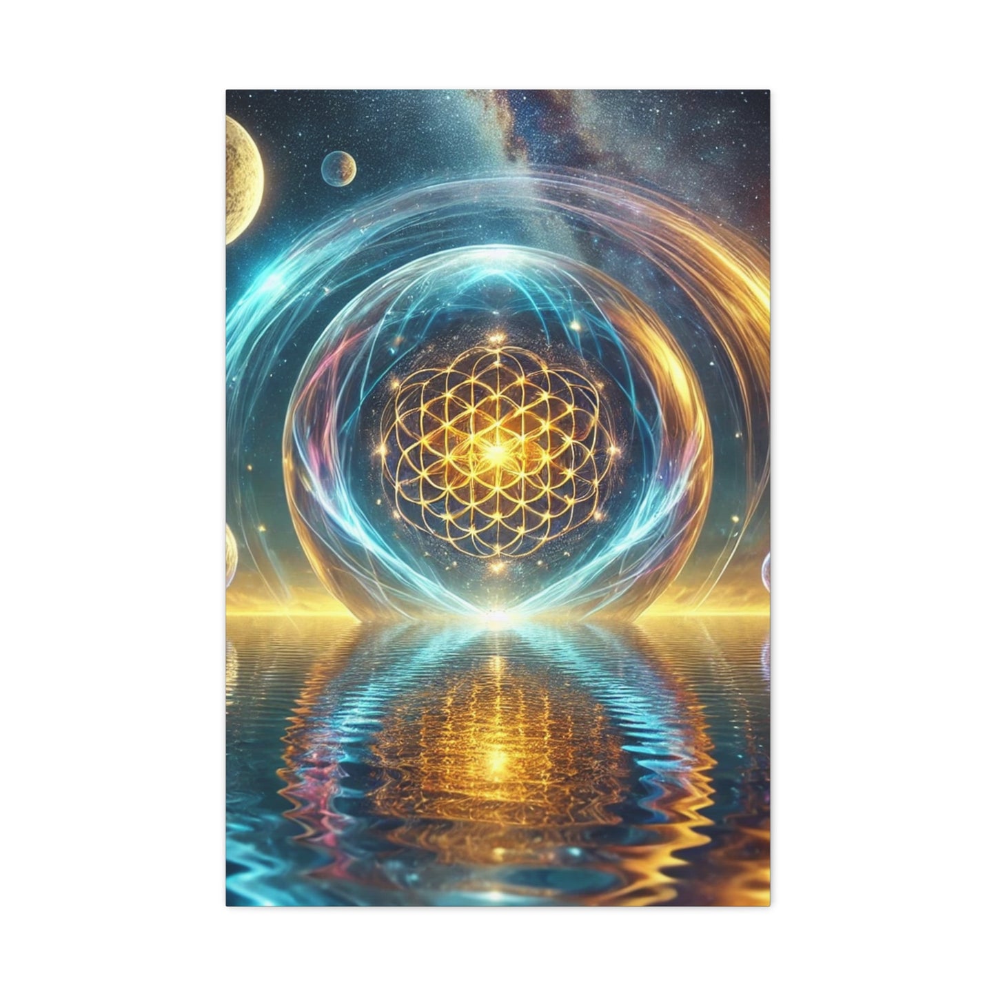 Sacred Geometry Art Canvas Ed. 14