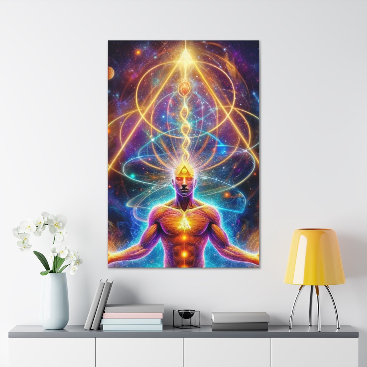 Quantum Entanglement Art Canvas Ed. 9